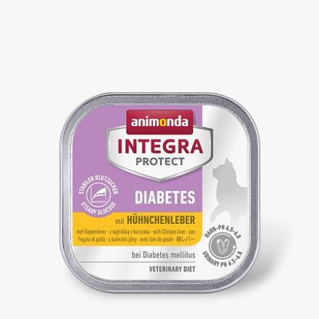 INTEGRA PROTECT Diabet adult s kuracou pečeňou pre mačky 100 g