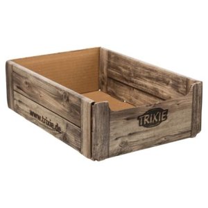 Debnička do stojana, kartón v dizajne dreva, 24.5 × 10.4 × 34.5 cm