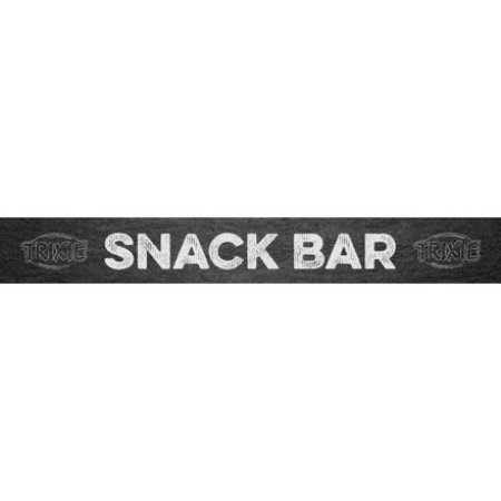 Topper - doska s nápisom SNACK BAR k #9021, 117.5 x 15.5 cm