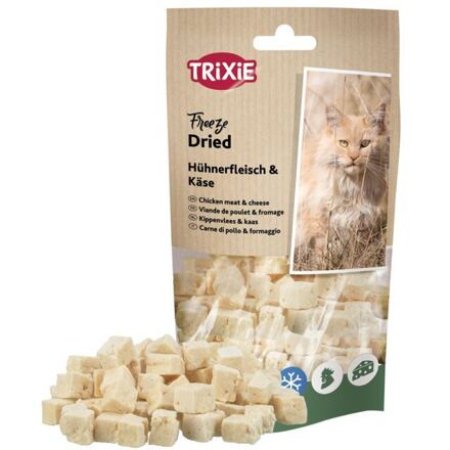 Freeze Dried - mrazom sušené maškrty s kuracím a syrom, 25 g