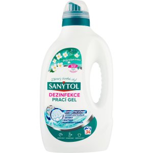Sanytol dezinfekční prací gel Bílé květy 34 dávek 1,7 l
