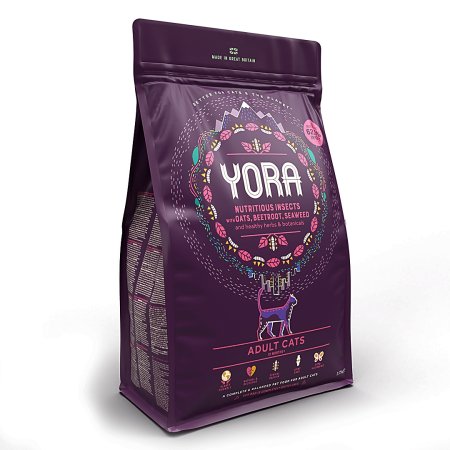 YORA granule z hmyzu Cat Adult 3,75kg DMT 04/25