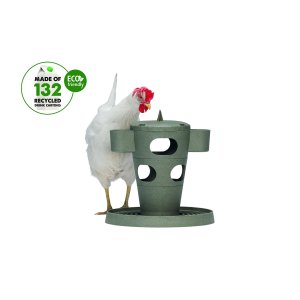 Beeztees Snack Tower Kŕmidlo pre hydinu šedej 32,5cm