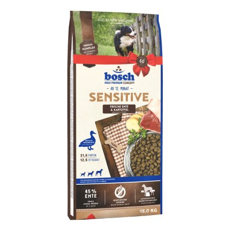 Bosch Sensitive Duck & Potato 15 kg (POŠKODENÝ OBAL)