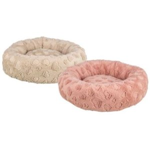 Pelech AMOROSA, okrúhly s okrajom, 50 cm, béžová/staroružová