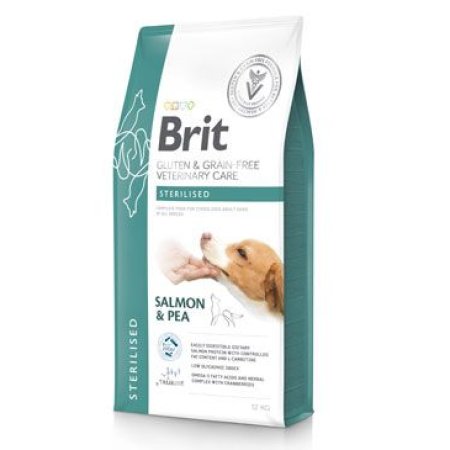 Brit VD Dog GF Care Sterilised 12kg (POŠKODENÝ OBAL, váha 11,4kg)