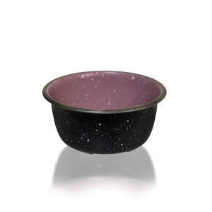 Miska Camping Belly Heavy Premium ružovo/čierna 0,85l