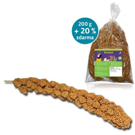 Senegalské proso žluté, 200g + 20%