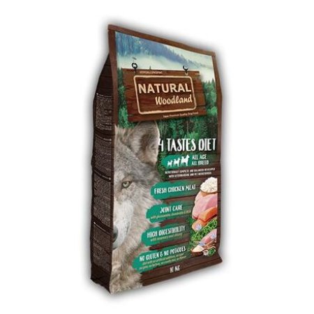 Natural Woodland 4 TASTES Diet 10 kg