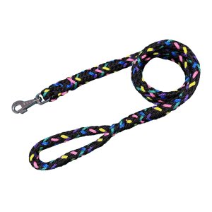 PROFIZOO Vodítko HUGO (20mm x 150cm) čierna mix