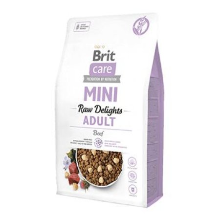 Brit Care Dog Mini FD Raw Delights Beef 2kg