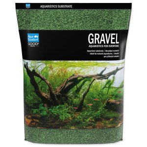 Piesok Aqua Excellent olivovo zelená 1,6-2,2mm 3kg