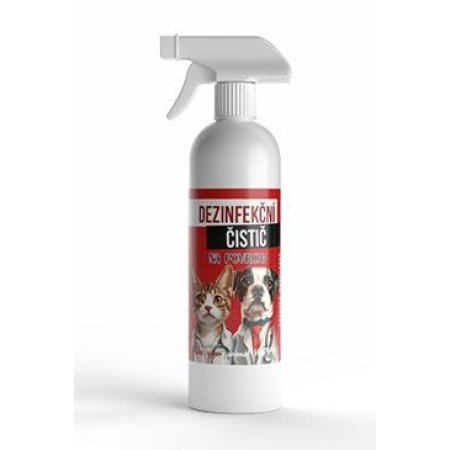 PETclean Čistič DEZINFEKČNÝ 500ml rozprašovač