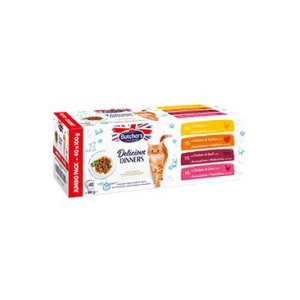 Butcher's Cat Delic.Dinners kuracie výber v želé40x100g