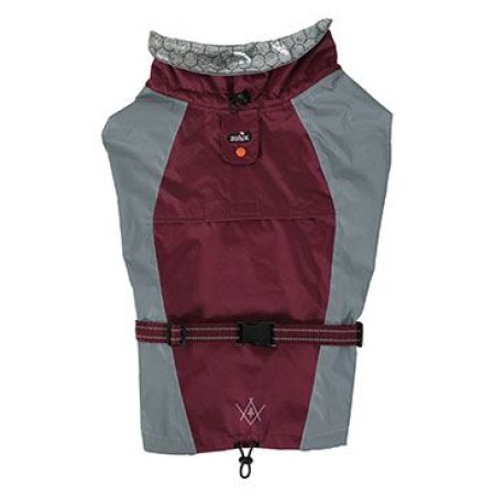 Obleček vodeodolný pre psov BIVOUAK červená 55cm Zolux