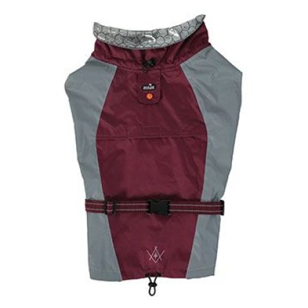 Obleček vodeodolný pre psov BIVOUAK červená 70cm Zolux