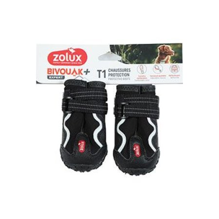 Topánočka ochranná BIVOUAK čierna T1/5cm Zolux