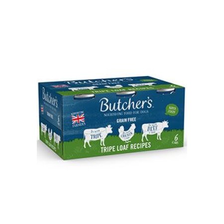 Butcher's Dog Original držky/kurča/hovädzie konz. 6x400g