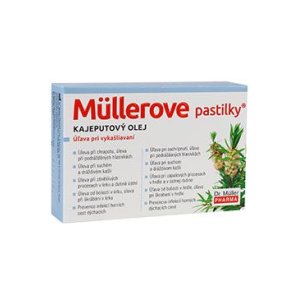 Dr.Muller Pastilky s kajeputovým olejom 24ks