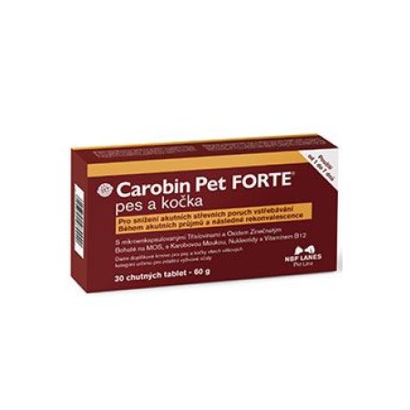 Carobin Pet Forte pro psy a kočky 30tbl