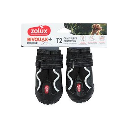 Topánočka ochranná BIVOUAK čierna T2/5,7cm Zolux