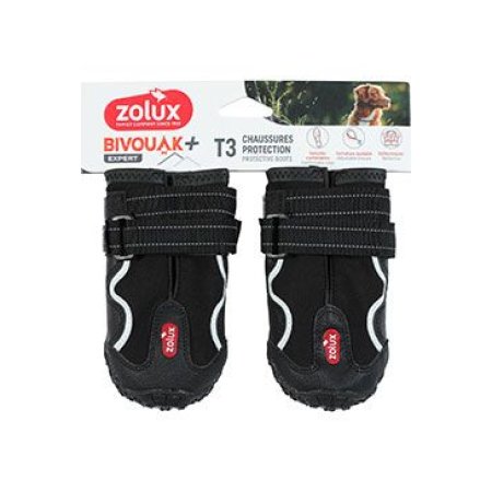 Topánočka ochranná BIVOUAK čierna T3/6,4cm Zolux