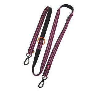 Vodítko pes BIVOUAK tréningové 25mm/2m červená Zolux