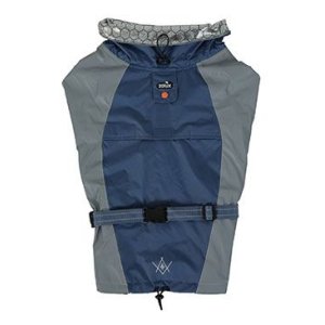 Obleček vodeodolný pre psov BIVOUAK modrá 45cm Zolux