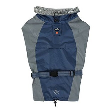 Obleček vodeodolný pre psov BIVOUAK modrá 45cm Zolux