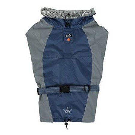 Obleček vodeodolný pre psov BIVOUAK modrá 50cm Zolux