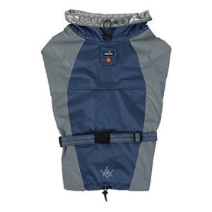 Obleček vodeodolný pre psov BIVOUAK modrá 55cm Zolux