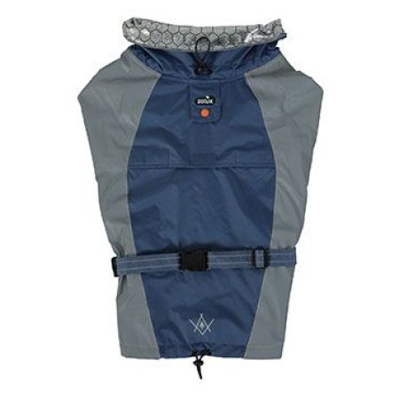 Obleček vodeodolný pre psov BIVOUAK modrá 55cm Zolux