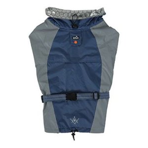 Obleček vodeodolný pre psov BIVOUAK modrá 60cm Zolux