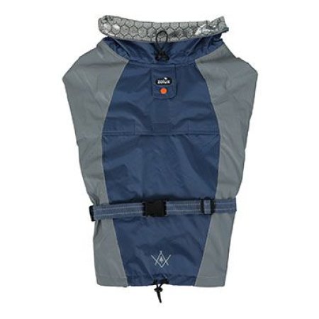 Obleček vodeodolný pre psov BIVOUAK modrá 60cm Zolux