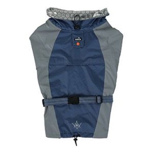 Obleček vodeodolný pre psov BIVOUAK modrá 70cm Zolux