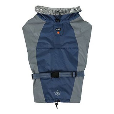 Obleček vodeodolný pre psov BIVOUAK modrá 70cm Zolux