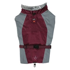 Obleček vodeodolný pre psov BIVOUAK červená 45cm Zolux