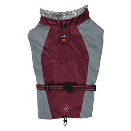 Obleček vodeodolný pre psov BIVOUAK červená 45cm Zolux