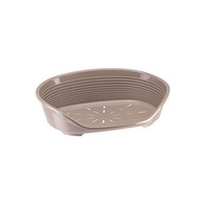 Pelech plast SIESTA DLX 6 hnedý 70,5x52x23,5cm FP