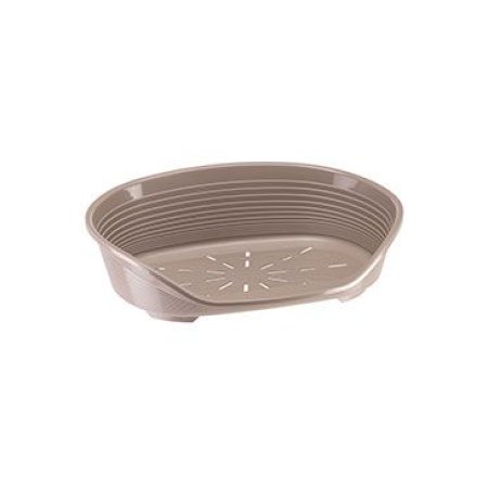 Pelech plast SIESTA DLX 6 hnedý 70,5x52x23,5cm FP