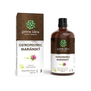Ostropestřec Mariánský tinktura-kapky 100ml TOPVET