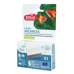 Blok kŕmny HOLIDAY pre akv.ryby 2x40g Zolux