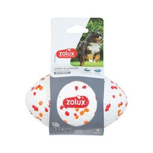 Hračka pes ETPU loptička rugby Zolux