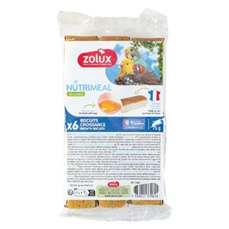 Poch. NUTRIMEAL Cookies exoti domestic 6ks Zolux