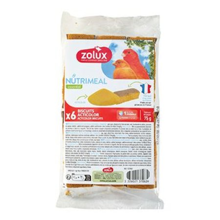 Poch. NUTRIMEAL Cookies exoti acticolor 6ks Zolux