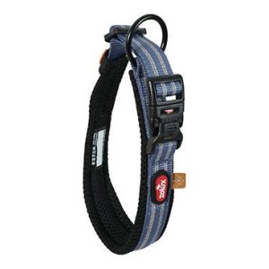 Obojok pes BIVOUAK nastaviteľný 25-35cm modrá Zolux