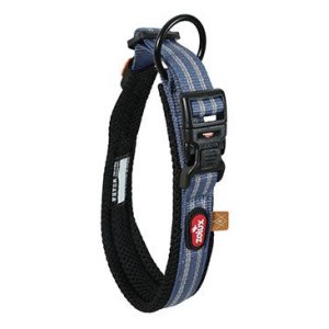 Obojok pes BIVOUAK nastaviteľný 35-45cm modrá Zolux