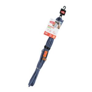 Vodítko pes BIVOUAK povrazové 6mm/5m modrá Zolux