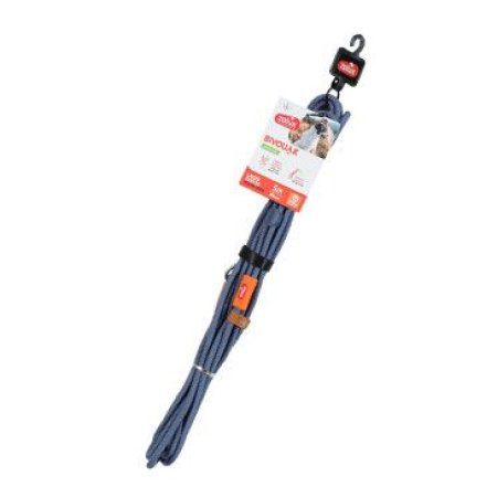 Vodítko pes BIVOUAK povrazové 6mm/10m modrá Zolux
