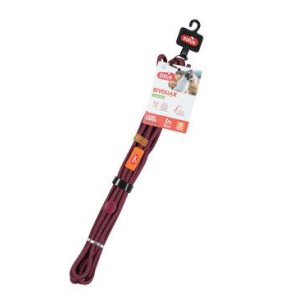 Vodítko pes BIVOUAK povrazové 6mm/5m červená Zolux